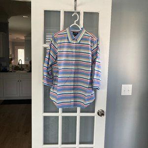 Chaps No Iron Blouse - 3/4th Sleeve